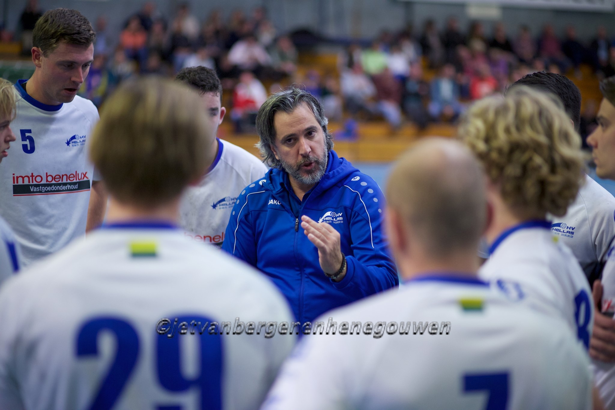 HANDBALLERS HELLAS ROEMEN AANPAK TRAINER/COACH FERNANDO NUNES