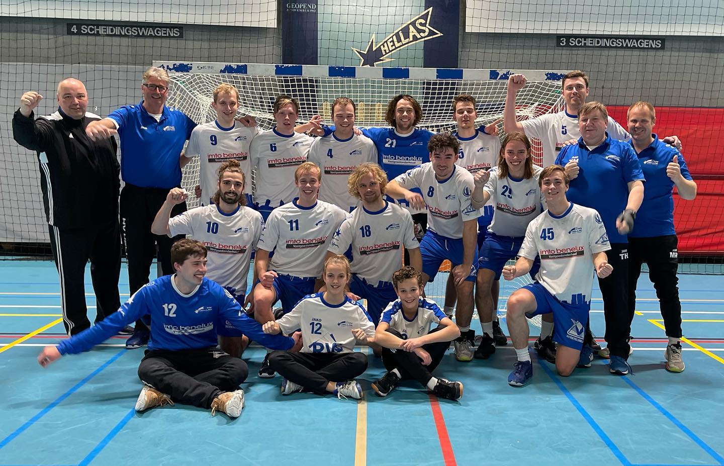 Hellas speelt sterke tweede helft en wint van Volendam