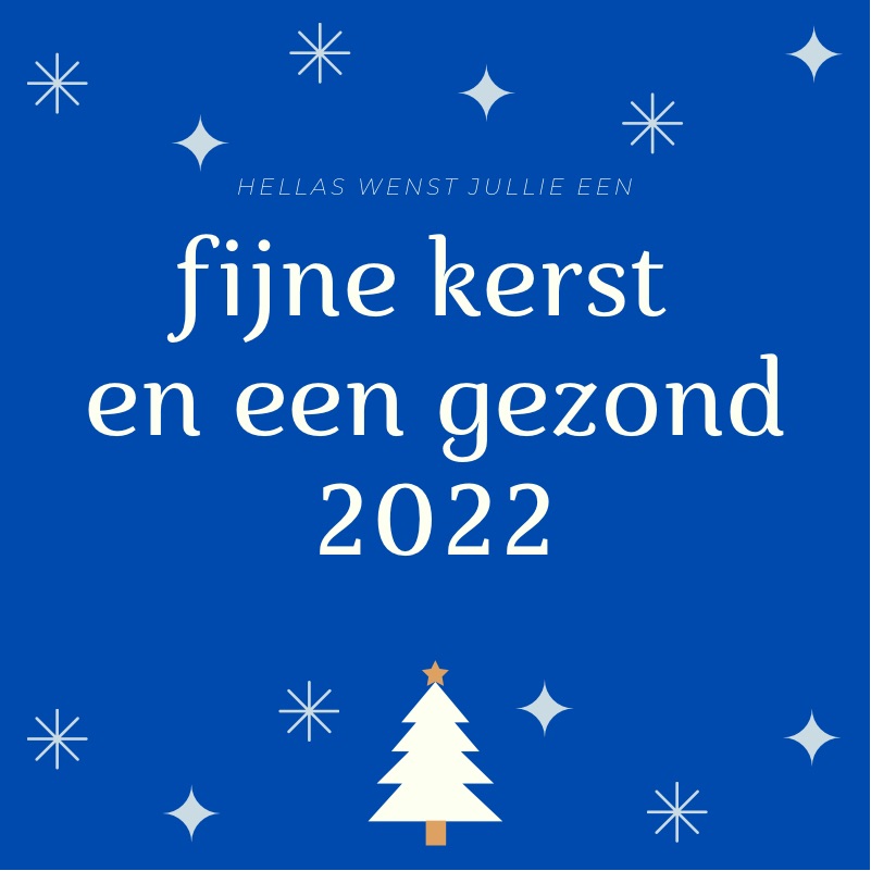 Fijne feestdagen en een gezond 2022