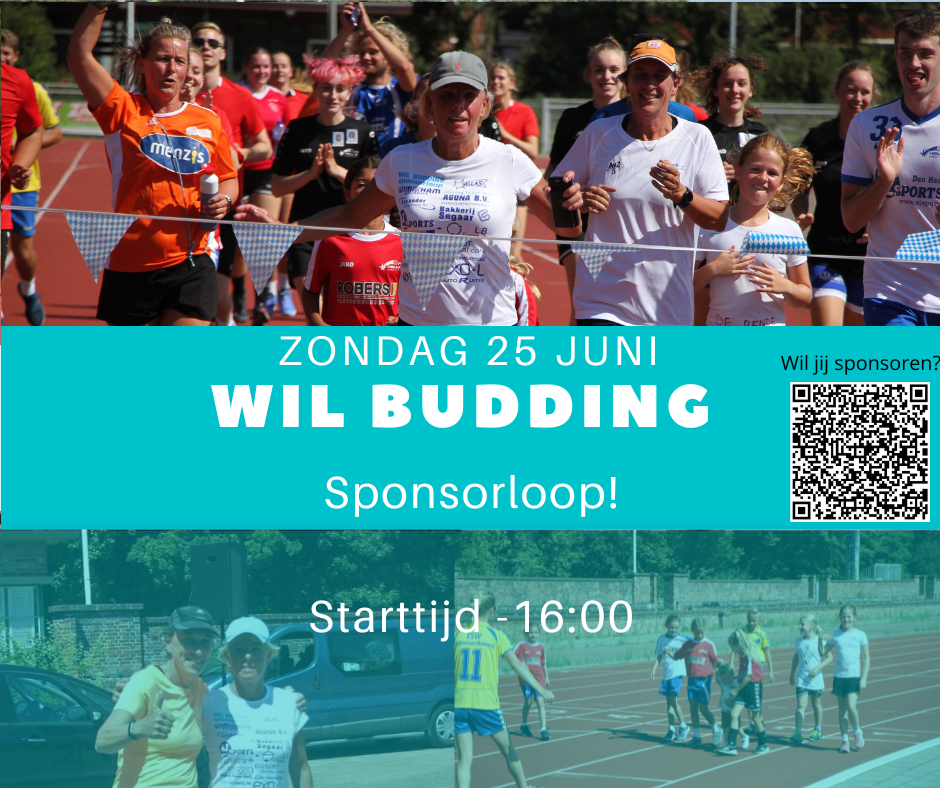 Zondag 25 juni - Wil Budding Sponsorloop