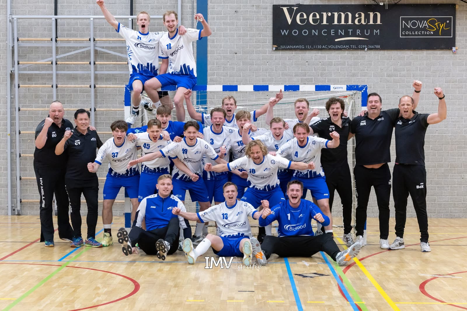 Na kampioen WHC/Hercules promoveert nu ook Hellas